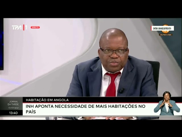 ⁣Habitação em Angola - INH aponta necessidade de mais habitações no país