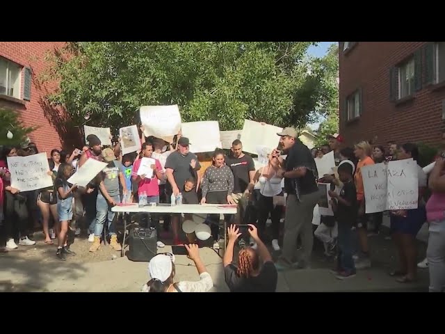 ⁣Residents at Aurora apartments speak about conditions