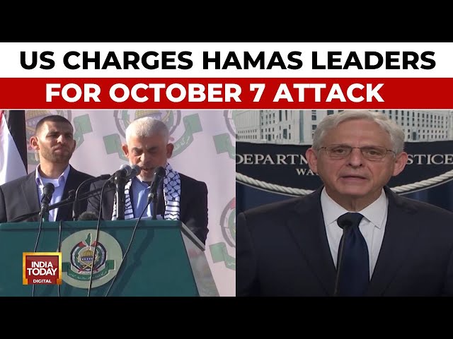 ⁣US Formally Charges Hamas Leader Yahya Sinwar, Other Militant Leaders For October 7 Attack