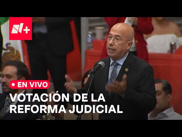 En vivo: legisladores votan en lo particular de la Reforma Judicial en sede alterna