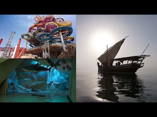 ⁣Making a splash: Qatar’s waterpark, whale sharks and the art of dhow making