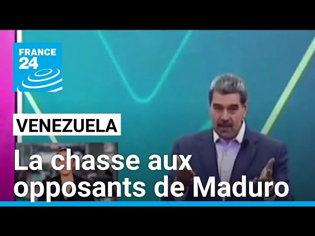 ⁣Election contestée au Venezuela : la chasse aux opposants de Maduro • FRANCE 24