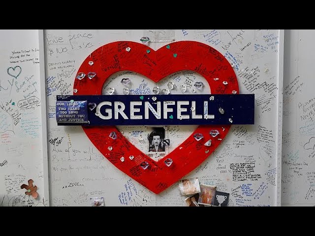 ⁣'Incompetence and greed' made Grenfell Tower a death trap, report says