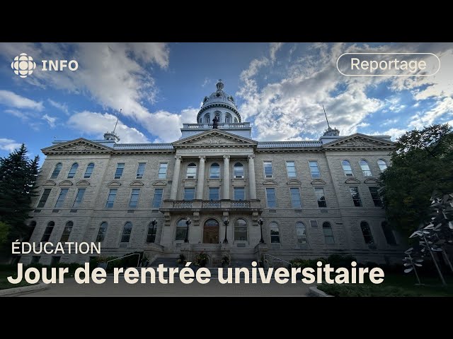 ⁣Jour de rentrée à l'Université de Saint-Boniface