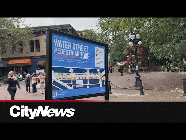 ⁣Controversial Gastown pedestrian-only pilot project comes to an end