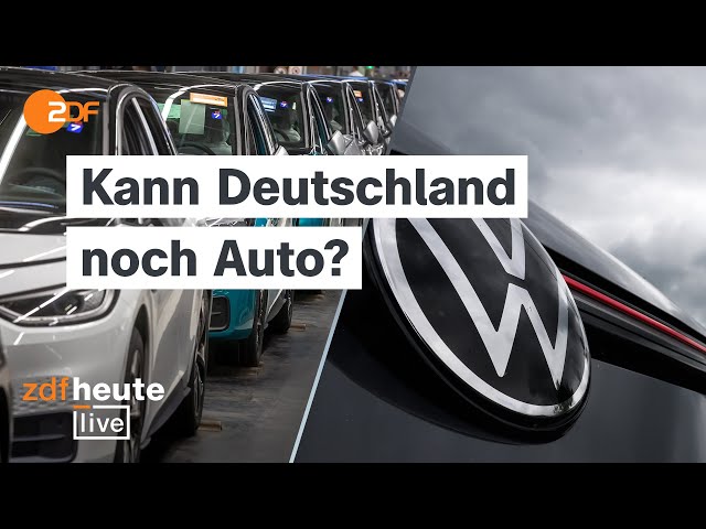 Radikaler Sparkurs bei VW: Was die Krise für Deutschlands Wirtschaft bedeutet | ZDFheute live