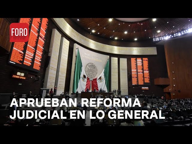 ⁣Aprueban en lo general en la Cámara de Diputados la Reforma Judicial - Las Noticias