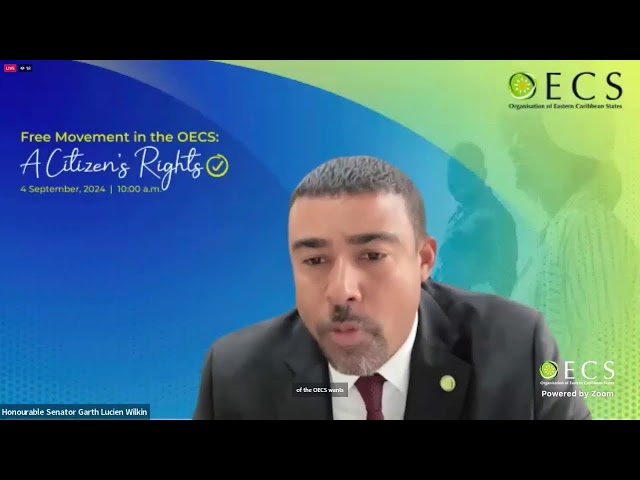 ⁣OECS Webinar Panel -  Free Movement in the OECS: A Citizen’s Rights