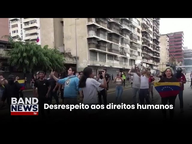 Organização: Repressão na Venezuela é "brutal" | BandNews TV