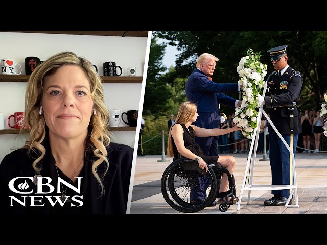 ⁣Gold Star Mom Hits Back at Harris Amid Death Threats: 'She Put a Target on My Back'