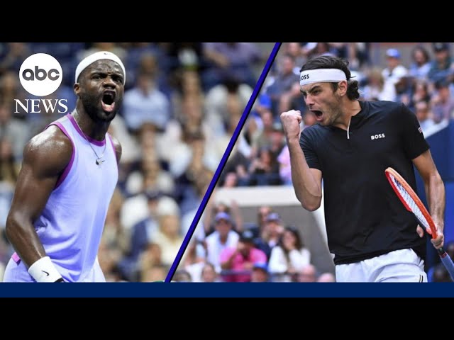 ⁣All eyes on Americans Frances Tiafoe and Taylor Fritz at US Open