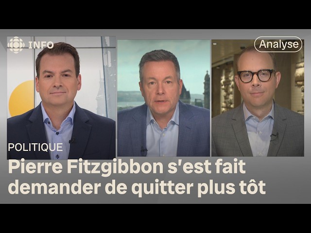 ⁣Démission de Pierre Fitzgibbon : François Legault et son ministre s'expliquent