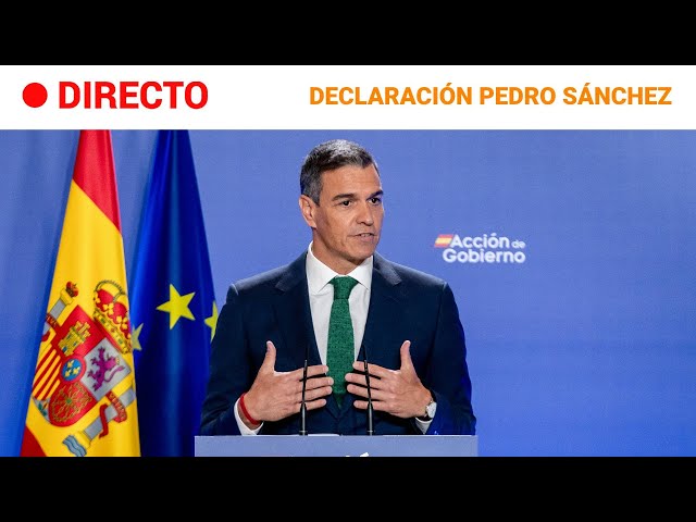 ⁣MONCLOA  EN DIRECTO: PEDRO SÁNCHEZ realiza una DECLARACIÓN INSTITUCIONAL | RTVE Noticias