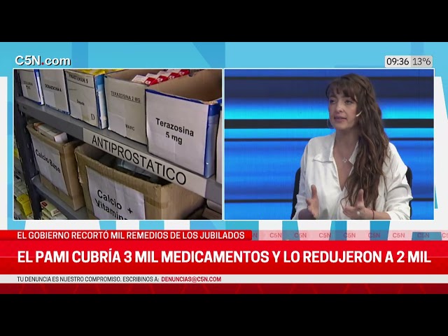 ⁣EL GOBIERNO RECORTÓ MIL REMEDIOS de los JUBILADOS: CUÁLES son los CAMBIOS en PAMI