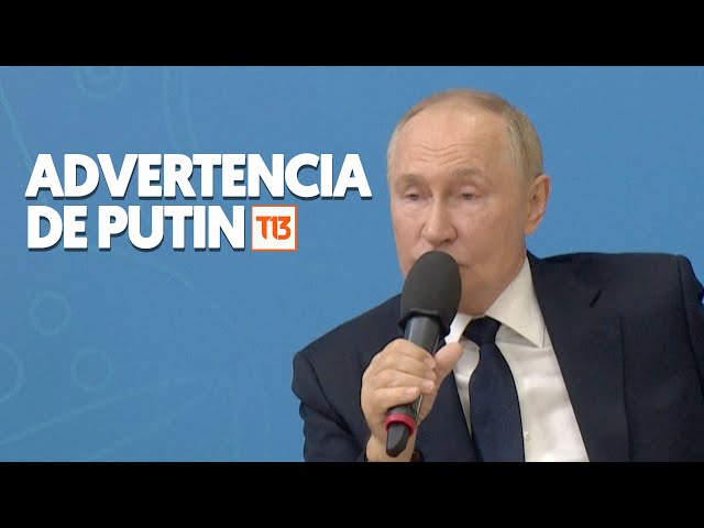 Putin apunta contra los "bandidos" ucranianos que invadieron territorio ruso