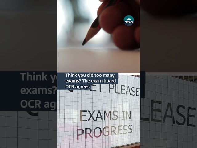 ⁣Think you did too many exams? The exam board OCR agrees