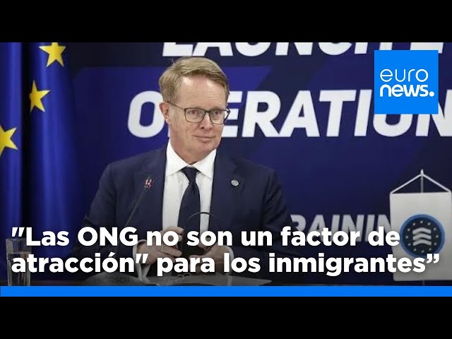 ⁣"Las ONG no son un factor de atracción" para los inmigrantes en el Mediterráneo, según Fro