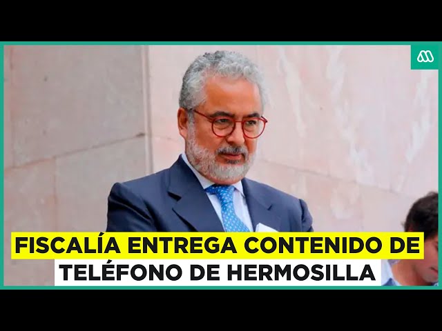 ⁣Chats, videos, fotos y archivos: Fiscalía entrega contenido del teléfono de Luis Hermosilla