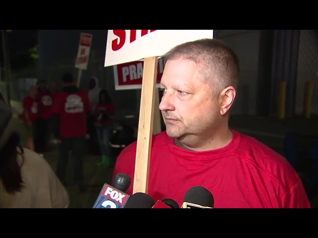 ⁣Worker on strike at Marathon Detroit refinery: 'I'll stay out here however long it takes&#