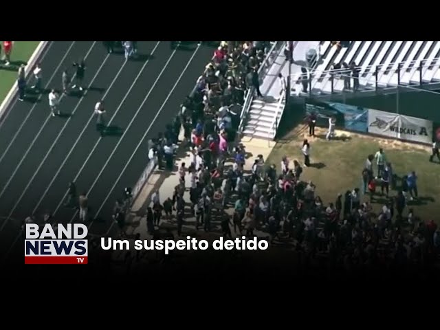 ⁣Imprensa americana: Tiroteio deixa feridos em escola | BandNews TV