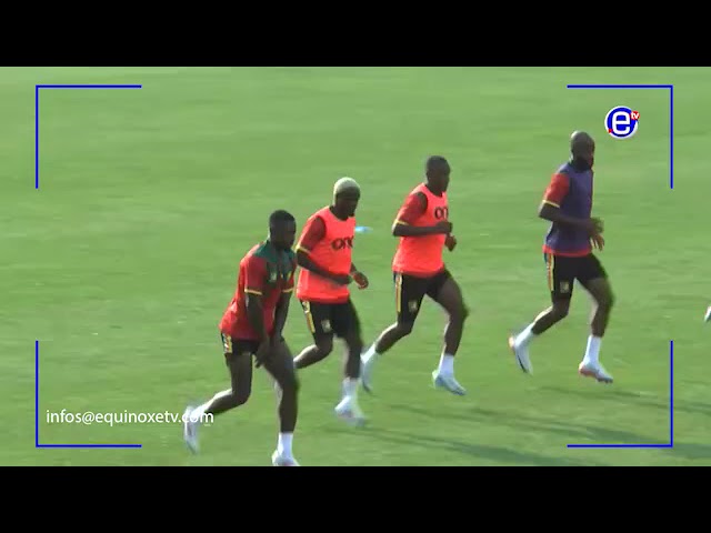 ⁣PREMIÈRE SÉANCE D'ENTRAÎNEMENT DES LIONS INDOMPTABLES - EQUINOXE TV