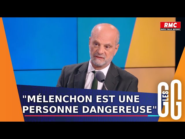 ⁣"Mélenchon est une personne très dangereuse pour la politique" : Jean-Michel Blanquer face