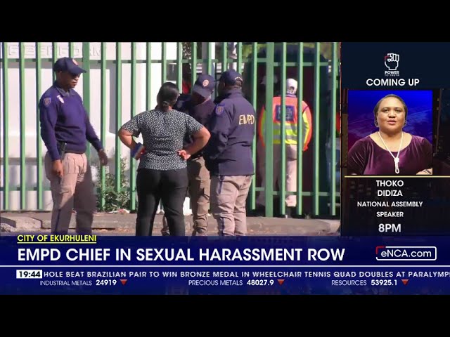 EMPD chief in sexual harassment row