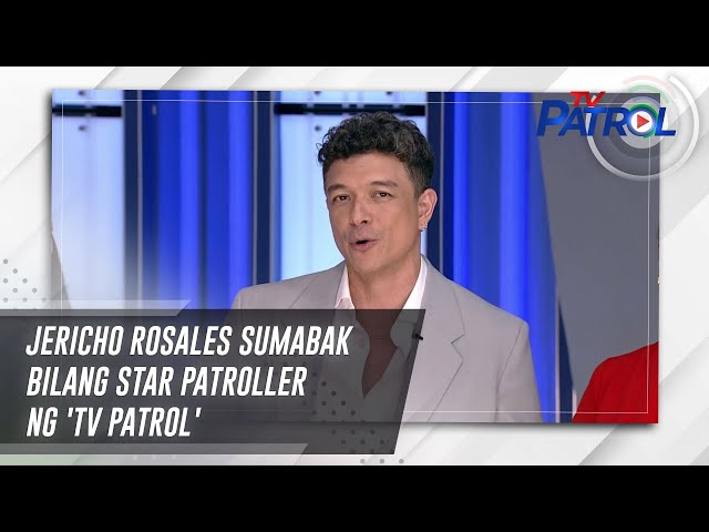 ⁣Jericho Rosales sumabak bilang Star Patroller ng 'TV Patrol' | TV Patrol