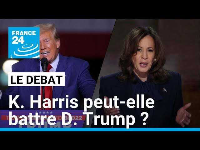 ⁣Présidentielle américaine : Kamala Harris peut-elle battre Donald Trump ? • FRANCE 24