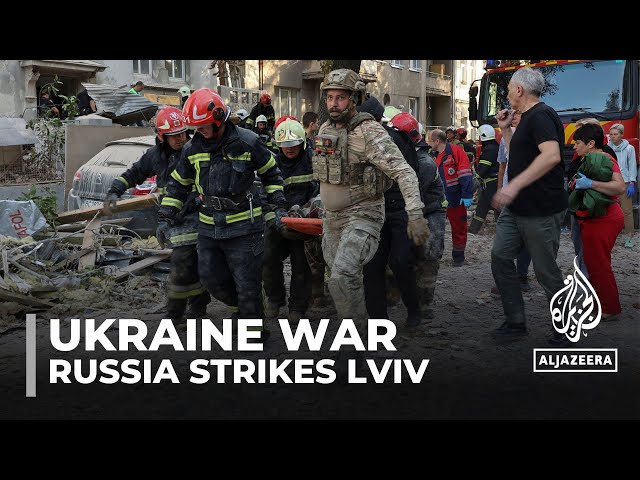 ⁣Russian air attack on Ukraine’s Lviv kills seven people