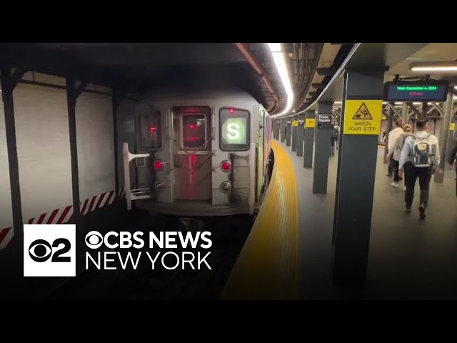 ⁣New York City subway S line gets cellphone service, Wi-Fi