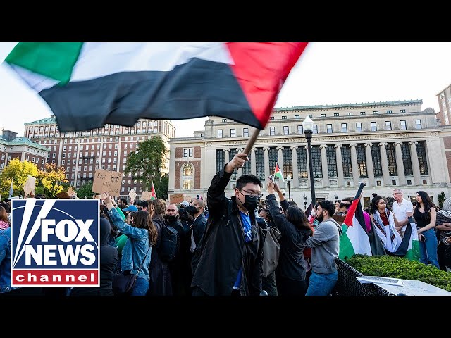 ⁣'Gross negligence': Columbia University BLASTED for allowing anti-Israel protests