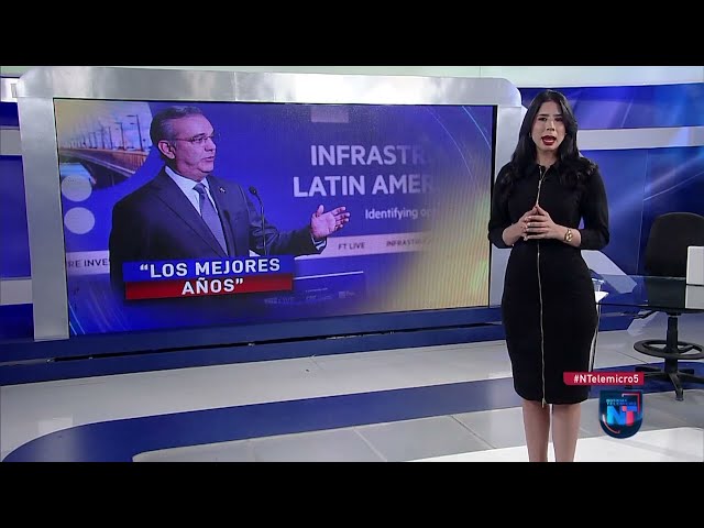 ⁣Abinader resalta RD es la séptima economía más grande en América Latina y el Caribe