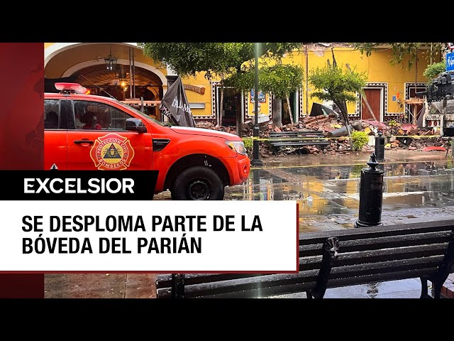 El Parián de Tlaquepaque colapsa sin dejar heridos