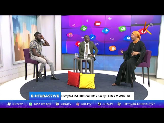 ⁣K24 TV LIVE| Enteractive with Sarah, Tony and Mark Steve