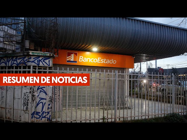 ⁣Banco Estado sufre robo de $ 6.100 millones: Noticias 4 de septiembre