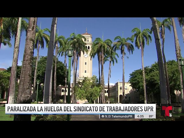 ⁣Firman acuerdo que beneficia a trabajadores de la UPR