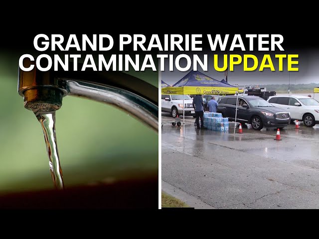 ⁣LIVE: Grand Prairie on foaming agent in water | FOX 4 News