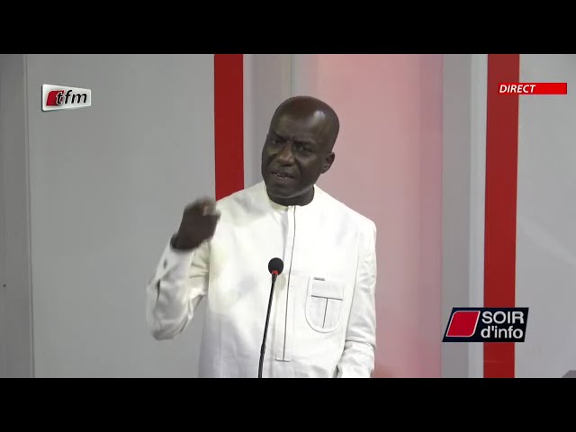 ⁣SOIR D'INFO - français - Pr : Pape Abdoulaye DER  - Invité : Yves Lamine CISS - 04 septembre 20