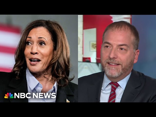 ⁣Chuck Todd: ‘If Gen Z shows up in numbers that are equal to voters over 65, Harris is going to win’