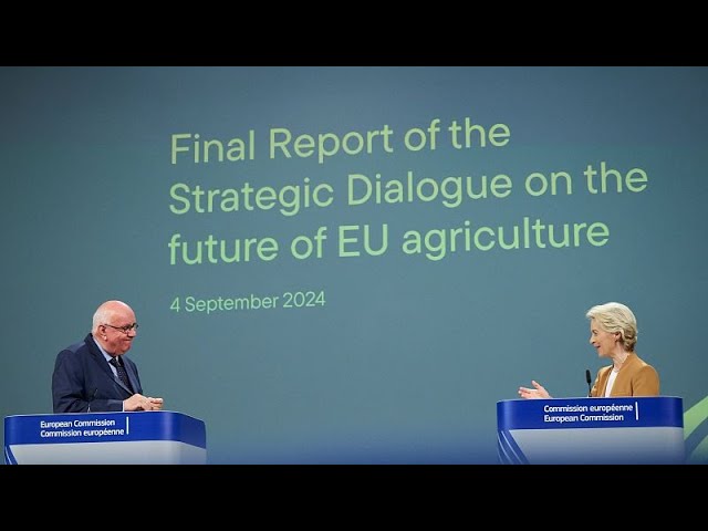 ⁣Un rapport sur l'avenir de l'agriculture européenne présenté à Ursula von der Leyen