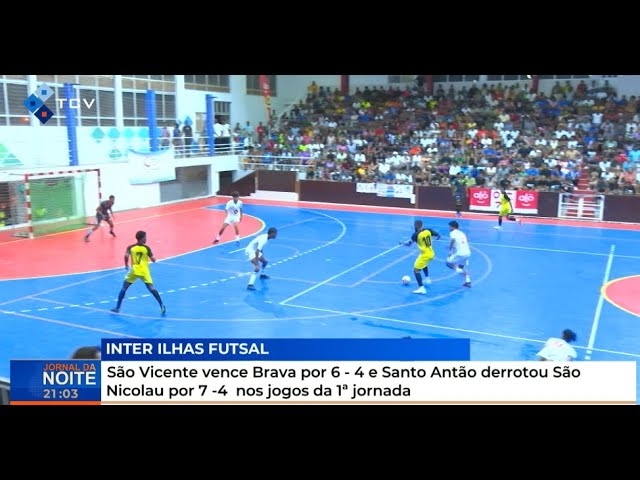 ⁣São Vicente vence Brava por 6-4 e Santo Antão derrotou são Nicolau por 7 -4  nos jogos da 1ª jornada