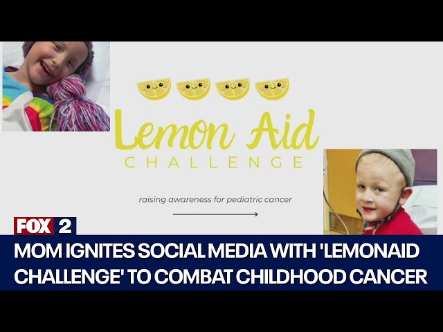 ⁣Moms of children with cancer raise awareness with 'LemonAid Challenge'