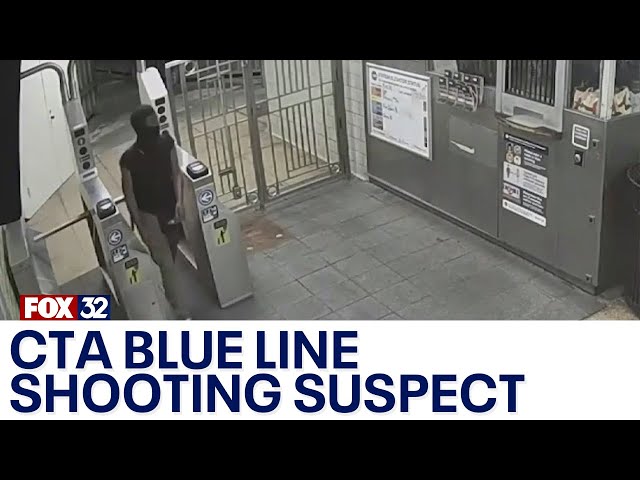 ⁣Video shows alleged gunman after deadly Chicago CTA shooting