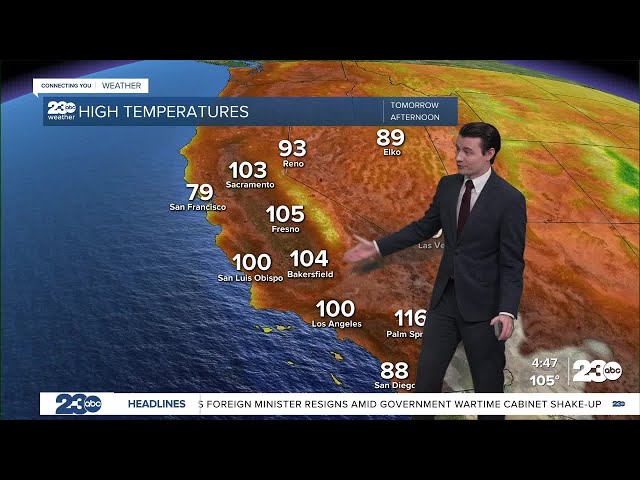 23ABC Evening weather update September 4, 2024