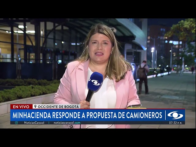 ⁣¿Qué le proponen los camioneros al Gobierno nacional para que termine el paro?