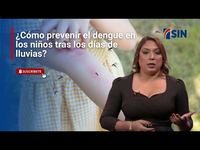 ⁣¿Cómo prevenir el dengue en los niños tras los días de lluvias?