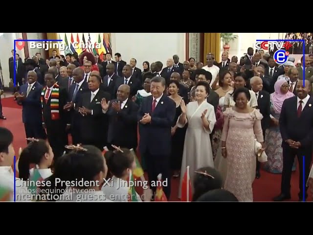 ⁣SOMMET CHINE AFRIQUE: LES INVITÉS  ACCUEILLIS AU BANQUET  OFFERT PAR LE PRESIDENT XI JINPING