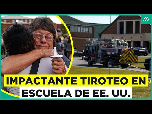 ⁣Impactante tiroteo en una secundaria de Estados Unidos