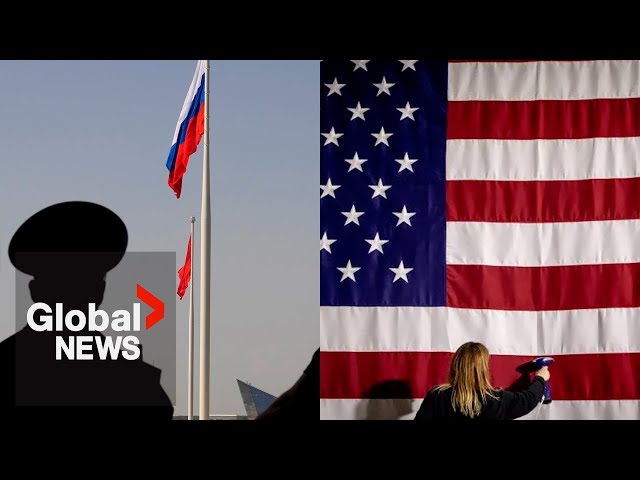 ⁣US election 2024: Russia accused of trying to influence American voters